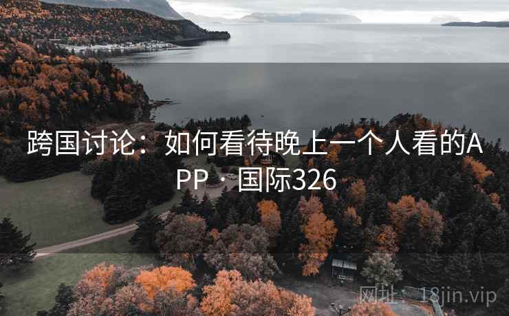 跨国讨论:如何看待晚上一个人看的APP · 国际326 第2张 跨国讨论:如何看待晚上一个人看的APP · 国际326 第2张